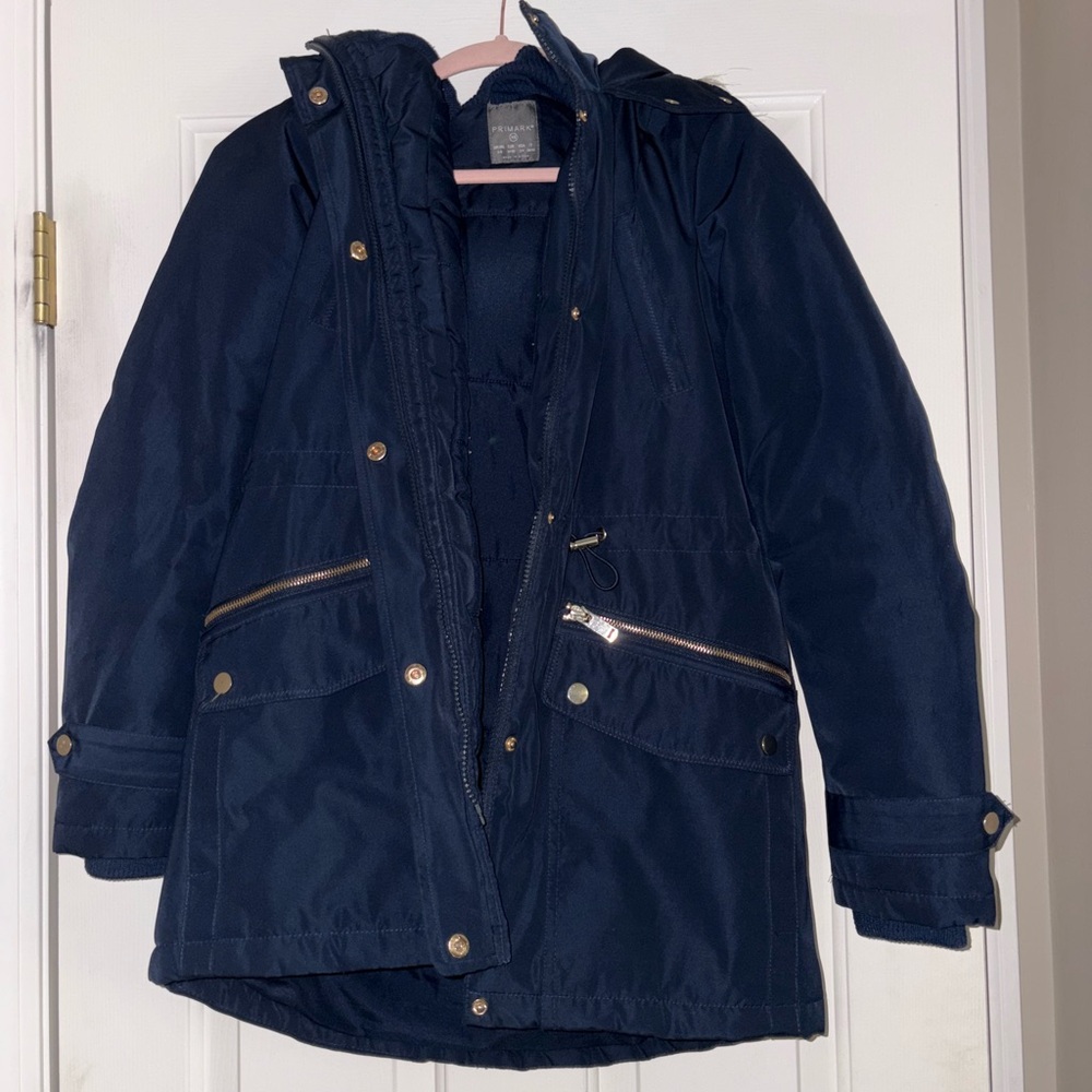 Primark Dark Blue Winter Jacket